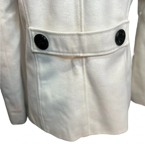 Rampage Woman’s Pea Coat Trench Jacket Sz M - Picture 9 of 13